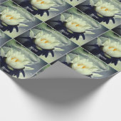 Papier Cadeau Water Lily Lotus Flower Personnalisé Anniversaire (Coin)