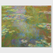Papier Cadeau Water Lily Pond par Claude Monet (Plat)