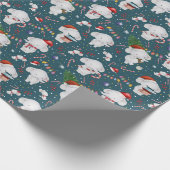 Papier Cadeau Watercolor Festif Elephant Mouse Wonderland (Coin)