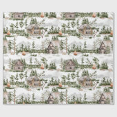 Papier Cadeau Watercolor Forest (Plat)