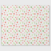 Papier Cadeau Watermelon and Pomegranate Pattern (Plat)