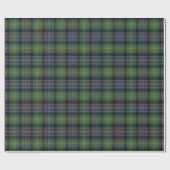 Papier Cadeau Watson Tartan écossais d'origine (Plat)