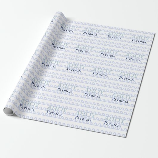 Papier Cadeau Waves (Déroulé)