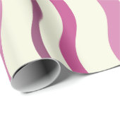 Papier Cadeau Waves de mûrier (Coin rond)