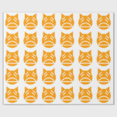 Papier Cadeau Weary Emoji Cat (Plat)