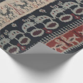 Papier Cadeau Weavings tribaux indonésiens Indonésie de textiles (Coin)