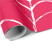 Papier Cadeau Web rose (Coin rond)