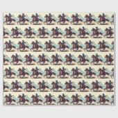 Papier Cadeau Western Cow-boy (Plat)