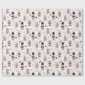 Papier Cadeau Westie blanc avec accessoires Whimsical (Plat)