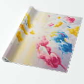 Papier Cadeau Where clouds Dream (Déroulé)