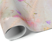 Papier Cadeau Whimsey Floral Toutes les occasions Classique (Coin rond)