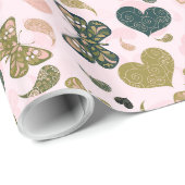 Papier Cadeau Whimsic Romantique (Coin rond)