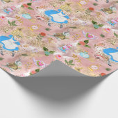 Papier Cadeau Whimsical Alice's Adventures in Wonderland Party (Coin)