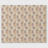 Papier Cadeau Whimsical Boho Floral & Moon Dreamscape (Plat)