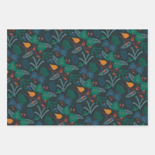 Papier cadeau Whimsical - Design Set 5 (Devant)