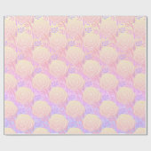 Papier Cadeau Whimsical Roses colorés 2 (Plat)