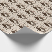 Papier Cadeau Whimsy de café (Coin)