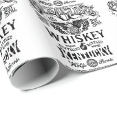 Papier Cadeau Whiskey (Coin rond)