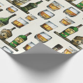 Papier Cadeau Whiskey rustique (Coin)
