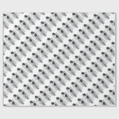 Papier Cadeau Whiskey Tango Foxtrot - Vêtements d'aviation (Plat)