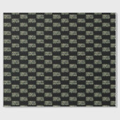 Papier Cadeau Whiskey Tango Foxtrot WTF Camouflage vert (Plat)