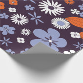 Papier Cadeau Whispers floraux : ZazzleWrapMagic Wraps exclusifs (Coin)