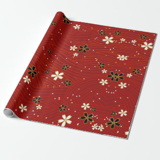 Papier Cadeau Whispers floraux : ZazzleWrapMagic Wraps exclusifs