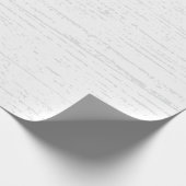 Papier Cadeau White And Gray Wood Grain (Coin)
