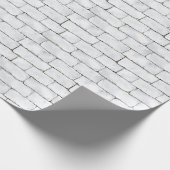 Papier Cadeau White Bricks (Coin)
