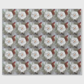 Papier Cadeau White Camelia (Plat)