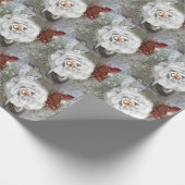 Papier Cadeau White Camelia (Coin)