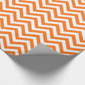 Papier Cadeau White Large Chevron Zig Zag (Coin)