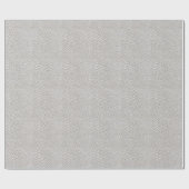 Papier Cadeau White leather  texture (Plat)