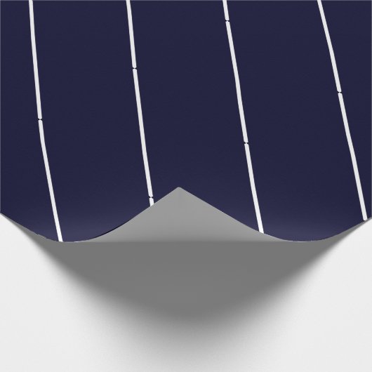 Papier Cadeau White Lines Black Rock Deep Blue Classical Unique (Coin)