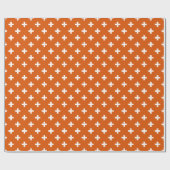Papier Cadeau White polka crosses (Plat)