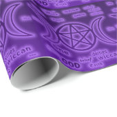 Papier Cadeau Wicca (Coin rond)