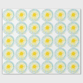 Papier Cadeau Wild and Free You Are My Sunshine (Plat)