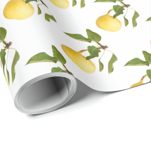 Papier Cadeau Wild pear (Coin rond)