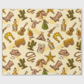 Papier Cadeau Wild West (Plat)