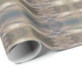 Papier Cadeau Wildlife Leopard Wild Animal Pattern (Coin rond)