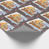 Papier Cadeau Wile E. Coyote (Carnivore Sérieusement) (Coin)