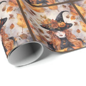 Papier Cadeau Willa La Sorcière (Coin rond)