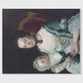 Papier Cadeau William Johnston Mme Jacob Hurd and Child (Plat)