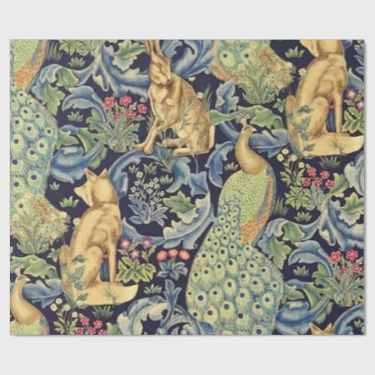 Papier Cadeau William Morris (Plat)