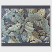 Papier Cadeau William Morris Acanthus Feuilles (Plat)