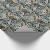 Papier Cadeau William Morris Acanthus Feuilles (Coin)