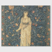 Papier Cadeau William Morris antique Flora (Plat)