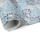 Papier Cadeau William Morris, Apple, Design Vintage (Coin rond)