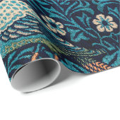 Papier Cadeau William Morris Birds (Coin rond)