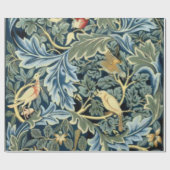 Papier Cadeau William Morris Birds et Acanthus (Plat)